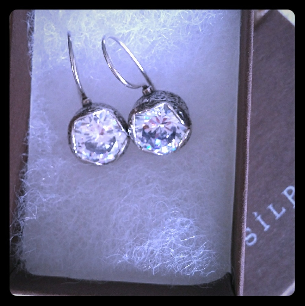 Silpada Sterling Cinema Star Earrings